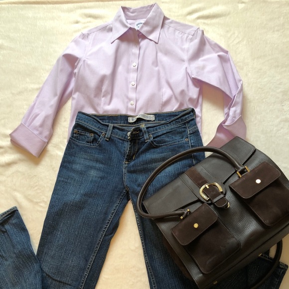 Brooks Brothers Tops - Non-Iron Fitted Dress Shirt